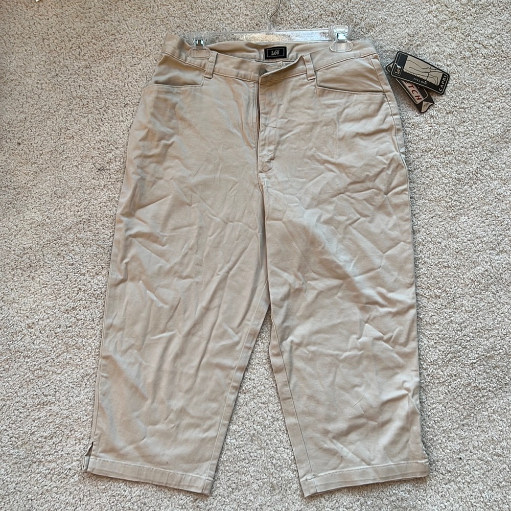 Lee Mid-Calf Capri Jeans